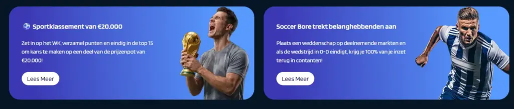 Extra stortingsbonus voor actieve spelers